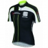 Sportful Gruppetto Pro Team fietsshirt zwart/wit/blauw heren  SP1317-274